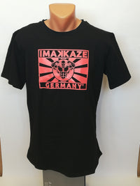 T-Shirt mit "Kamikaze" Aufdruck